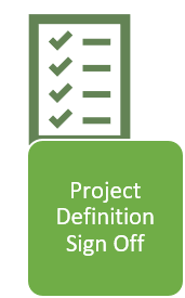 Project Definition Sign off